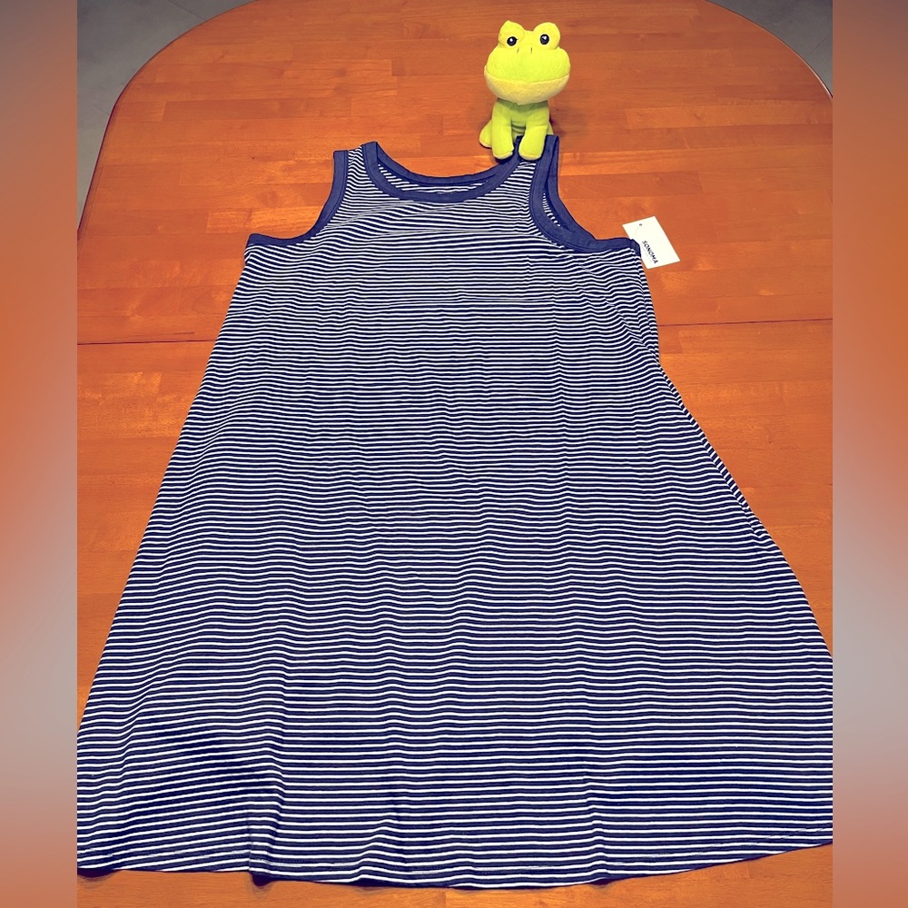 Sonoma Dress Blue White Pullover size Large
